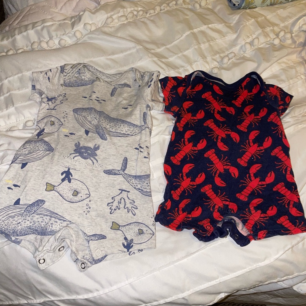 Colorful Baby Rompers Set - 0-3/3 month - Picture 4 of 4